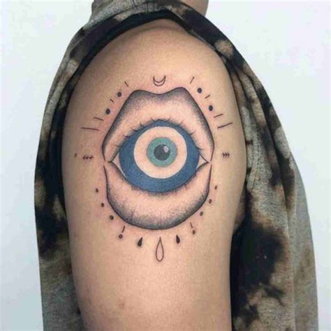 Protective Charm Nazar 🧿 Evil Eye Tattoo Guide (With Meanings) - Tattoo ...