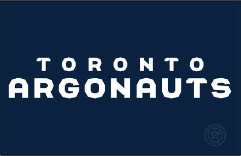 Toronto Argonauts Logo - Wordmark Logo - Canadian Football League (CFL ...