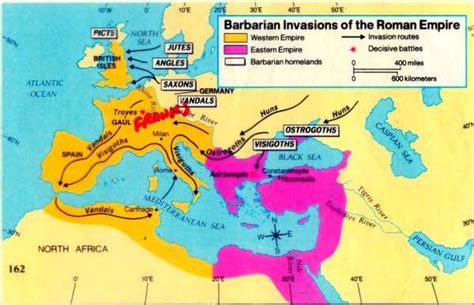 Barbarian Invasions of the Roman Empire | Roman empire, Barbarian, Troyes