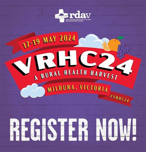 Victorian Rural Health Conference, Grand Hotel Mildura, 17 May to 19 ...