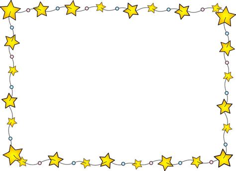 a frame with yellow stars on it