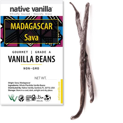 Madagascar, Sava - Gourmet Vanilla Beans - Grade A | Native Vanilla