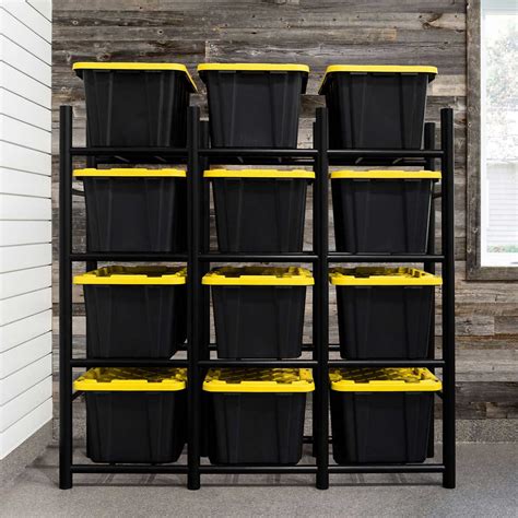 1 Garage Storage Bins, Garage Organization Tips, Storage Room ...