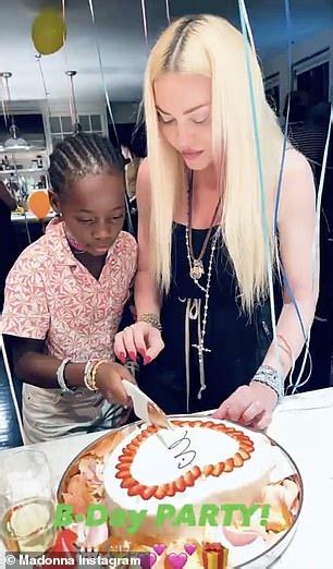 Madonna celebrates twins Estere and Stella on their ninth birthday with ...