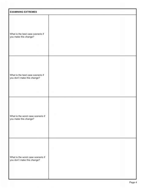 Motivational Interviewing Change Talk Worksheet PDF