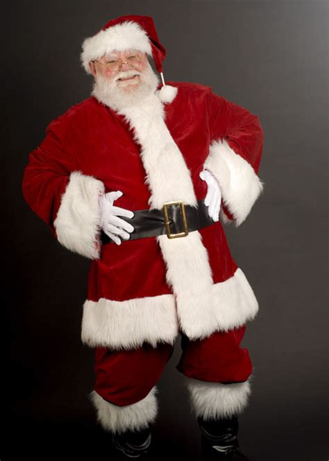 Adult Luxury Velvet Santa Claus Costume | eBay