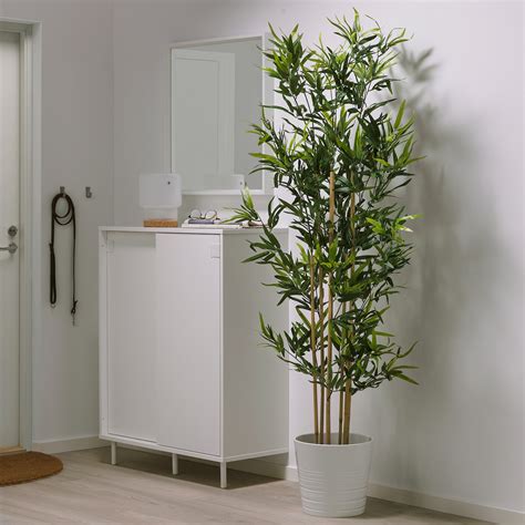 FEJKA Artificial potted plant, in/outdoor bamboo, 23 cm - IKEA