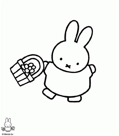 Miffy Coloring Pages - Coloring Home