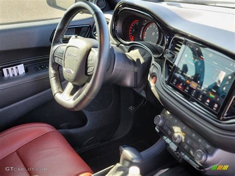 2021 Dodge Durango SRT 392 AWD Demonic Red/Black Dashboard Photo ...