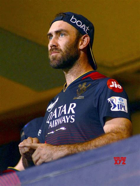 Bengaluru : RCB's Glenn Maxwell before the start of the IPL 2023 match ...