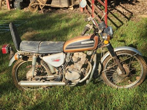 Vintage 1972 Honda CB 100 w/all Original Parts | Live and Online ...