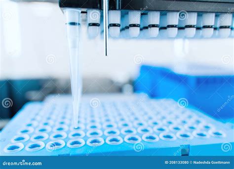 Automation in the Clinical Laboratory. Pipetting Robot Laboratory ...