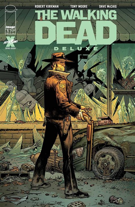 Image Comics The Walking Dead Deluxe #1 Comic Book [Cover B Moore ...