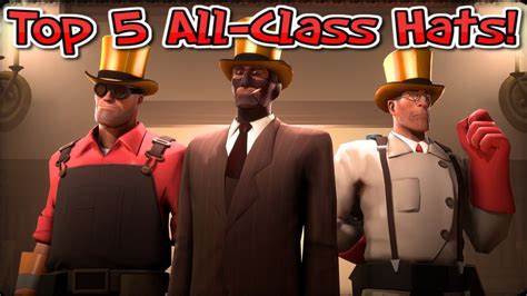 TF2: Top 5 All-Class Hats! - YouTube