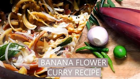 Banana flower curry Recipe - Healthy Diet - NATUREATY - YouTube