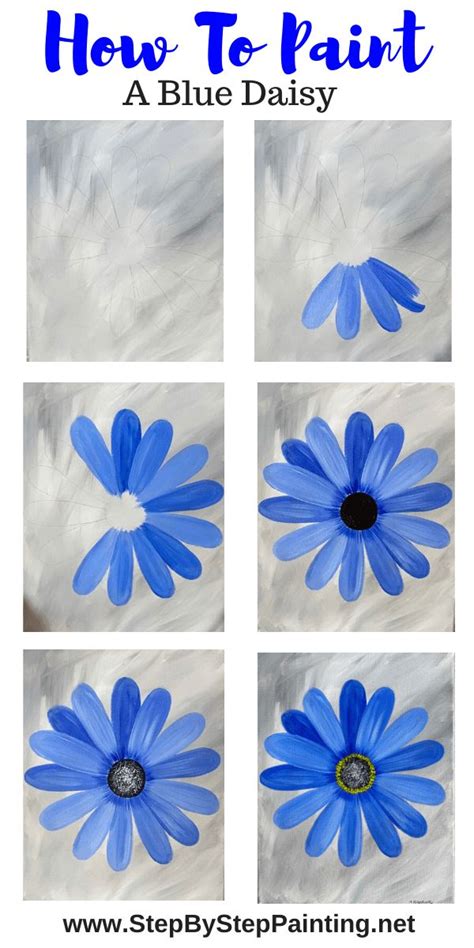 simple flower painting tutorial - Stepanie Butcher