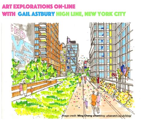 Art Explorations on line – High Line – New York City | Museum of Walking