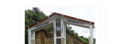 Nagaland University - Kohima Campus Online Courses: Degree, Diploma ...