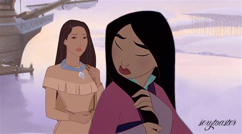 pocahontas x mulan fanart - Disney Princess Photo (41506808) - Fanpop