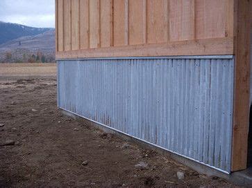 Galvanized Metal Siding - Photos & Ideas | Mobile home skirting, Metal ...