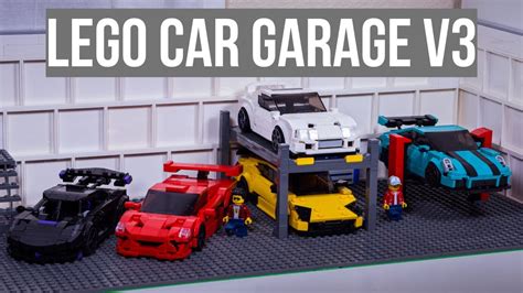 Building (Another) LEGO Speed Champions Garage [LEGO Garage Tutorial ...