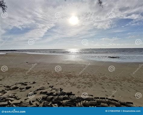 Coastal View from Bintulu Beach Stock Photo - Image of bintulu, relax ...