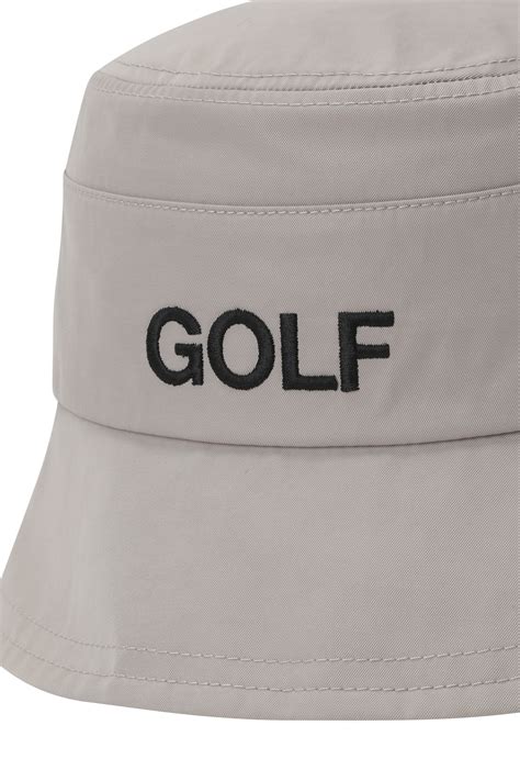 'GOLF' Bold Logo Bucket Hat_GOLDEN BEAR