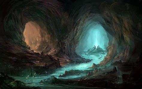 Ice Caverns by jjpeabody on DeviantArt | Fantasy landscape, Fantasy art ...