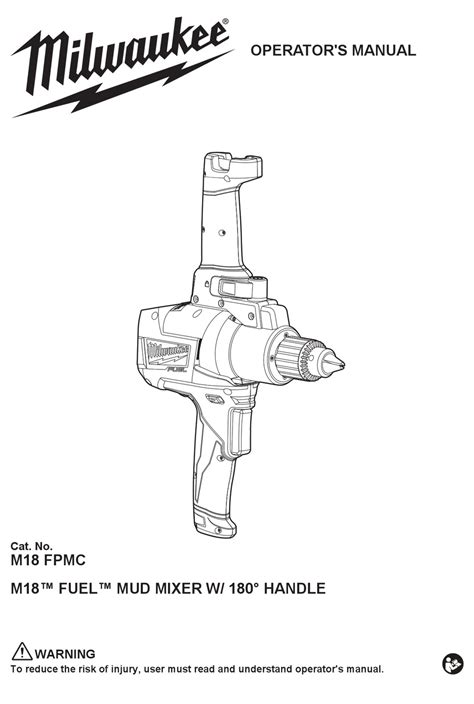 MILWAUKEE M18 FUEL FPMC OPERATOR'S MANUAL Pdf Download | ManualsLib