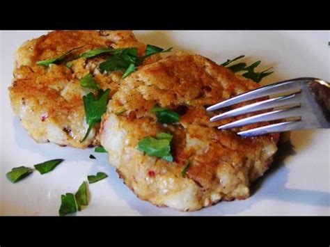 Imitation Crab Cakes - YouTube