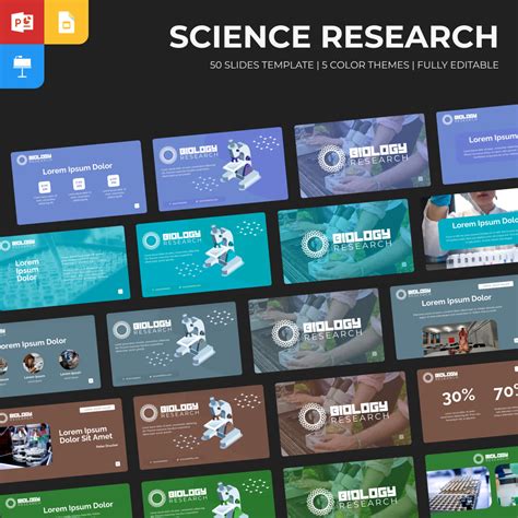 Science Research Google Slides – MasterBundles