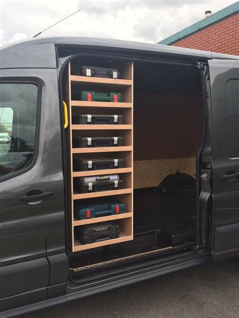 MERCEDES SPRINTER DRILLBOX Storage Accessories Van Racking Sytem Ply ...