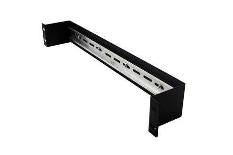 Single 1U DIN Rail Rack Mount Kit – Grid Connect