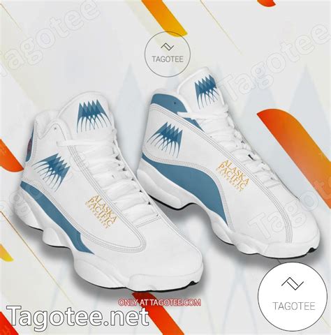 Alaska Pacific University Logo Air Jordan 13 Shoes - BiShop - Tagotee