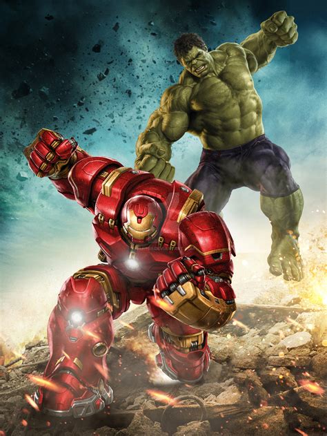 Hulk vs Hulkbuster Wallpaper - WallpaperSafari