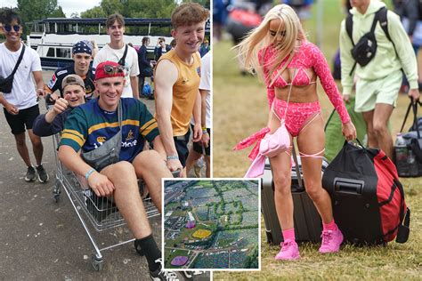 Reading Festival fans descend with camping gear & booze as they let ...