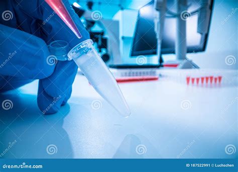 Sample of Biological Sample for DNA Analysis Stock Image - Image of ...