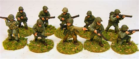 Evil Bob's Miniature Painting: 28mm WWII with Old Bolt Action Metal Figures