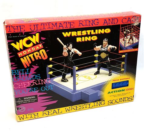 WCW Monday Nitro Wrestling Ring - SWIT Sports