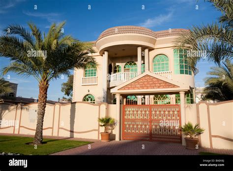 An exlusive expensive private house in Dubai UAE Stock Photo - Alamy