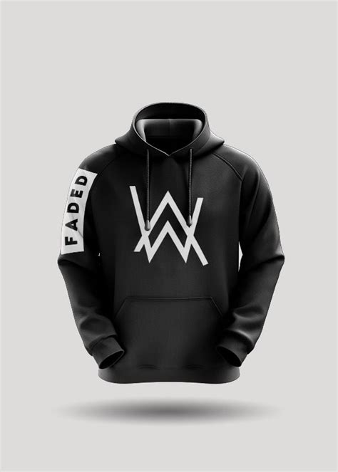 Buy Alan Walker Hoodie Black - FREE Mask | TeesTheDay