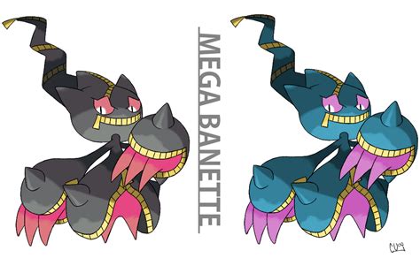 Mega Banette by CODE-umb87 on DeviantArt