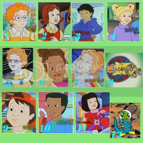 Magic School Bus Characters (images) Quiz - By OuTofPlAcE1718