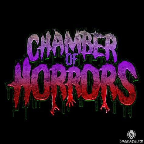 Sinister Visions: Logo design and branding for haunted houses, haunted ...