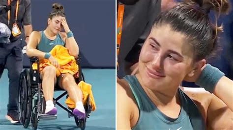 Bianca Andreescu provides update for fans after injury drama at Miami Open