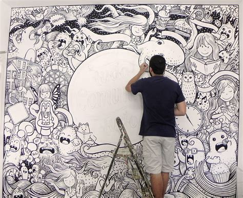 Mural painting for TCT Agency on Behance | Mural painting, Mural wall ...