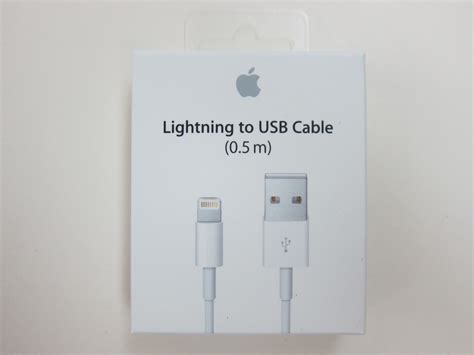 Apple Lightning to USB Cable (0.5m) « Blog | lesterchan.net