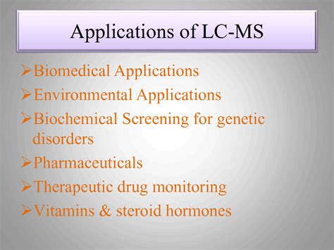 SOLUTION: Applications gc ms - Studypool