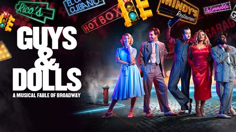 Guys & Dolls 2023 cast in London at the Bridge Theatre - Stageberry