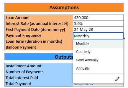 Google Sheets Mortgage Calculator | ARM Amortization Schedule